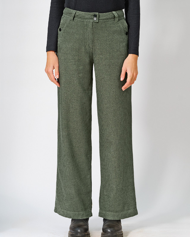 HempAge Hanf Hose - Farbe moss aus Hanf und Bio-Baumwolle