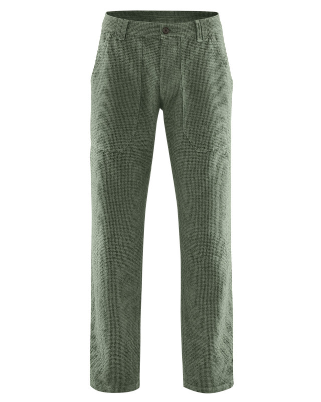 HempAge Hanf Hose - Farbe moss aus Hanf und Bio-Baumwolle