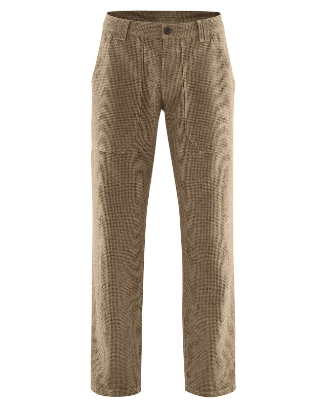 HempAge Hanf Hose - Farbe shitake aus Hanf und Bio-Baumwolle