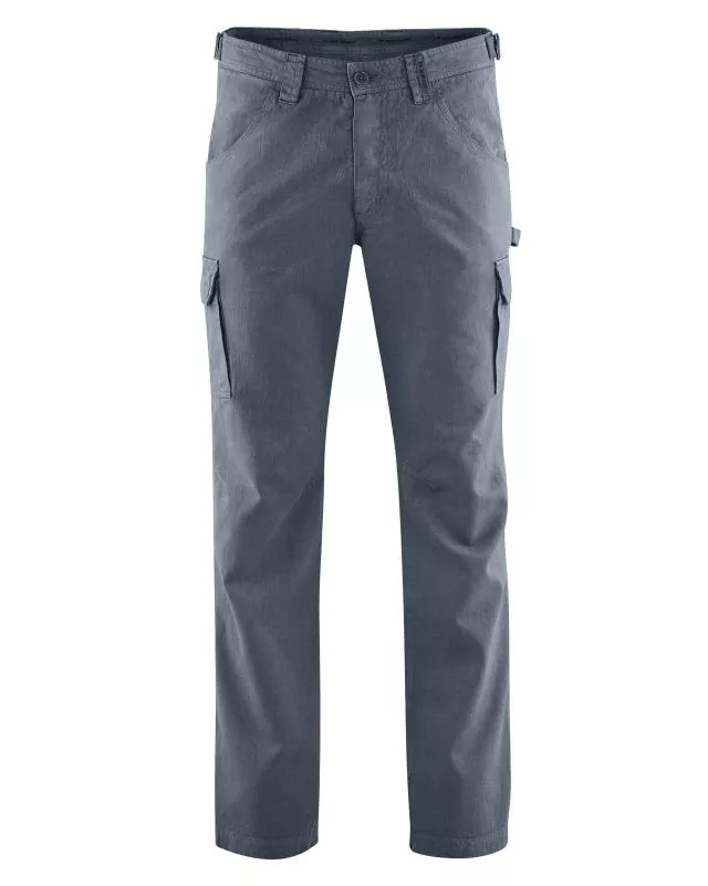 HempAge Hanf Field Pants - Farbe graphit aus Hanf und Bio-Baumwolle