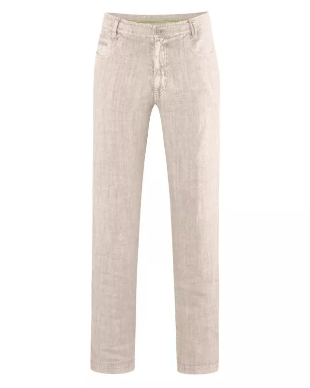 HempAge Hanfhose Metro - Farbe beach aus 100% Hanf