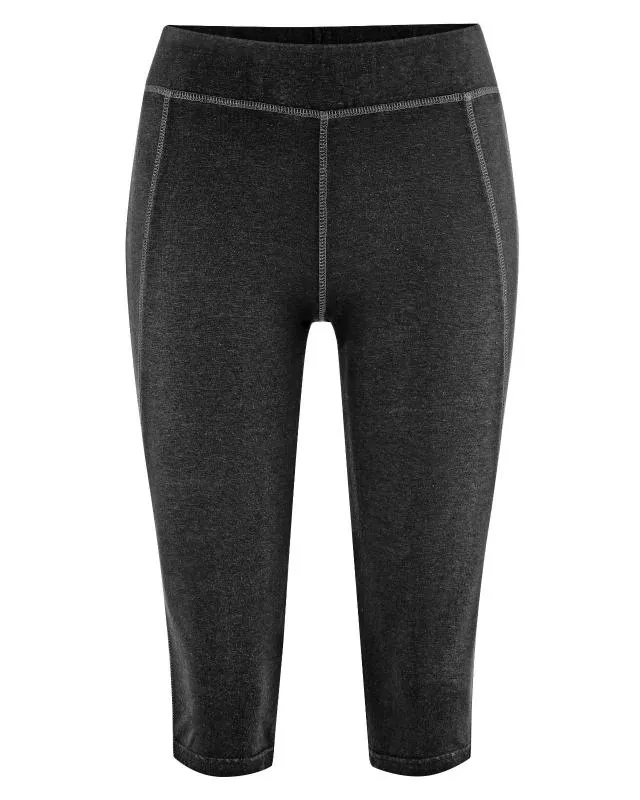 HempAge Hanf Yoga Leggins - Farbe black aus Hanf und Bio-Baumwolle