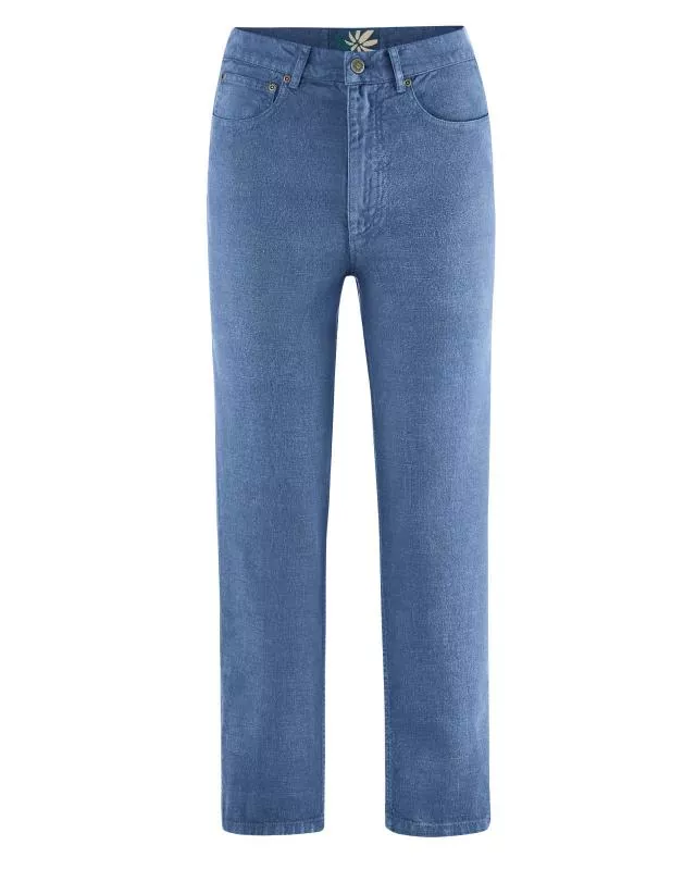HempAge Hanf Jeans - Farbe blueberry aus Hanf und Bio-Baumwolle