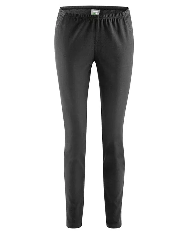 HempAge Hanf Jeggings - Farbe black aus Hanf und Bio-Baumwolle