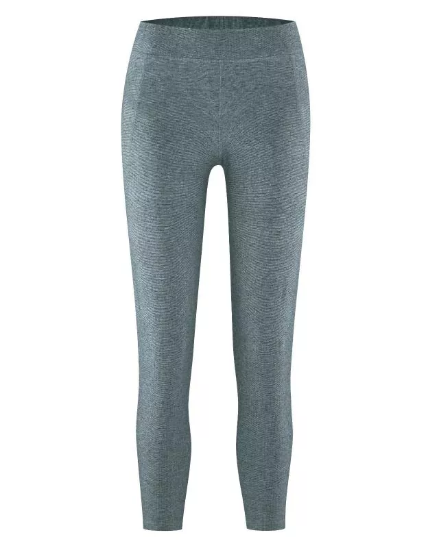 HempAge Hanf Yoga Leggins - Farbe titan aus Bio-Baumwolle und Hanf