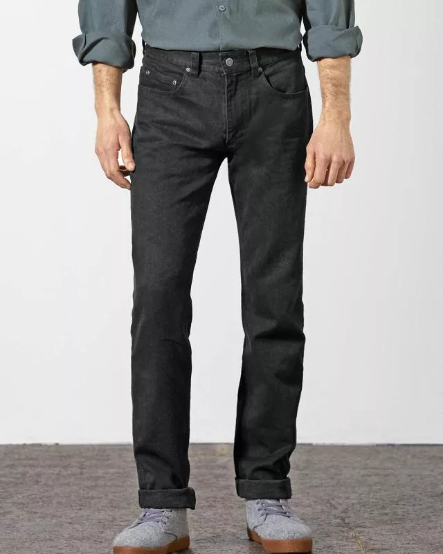 HempAge Hanf Jeans - Farbe black aus Hanf und Bio-Baumwolle