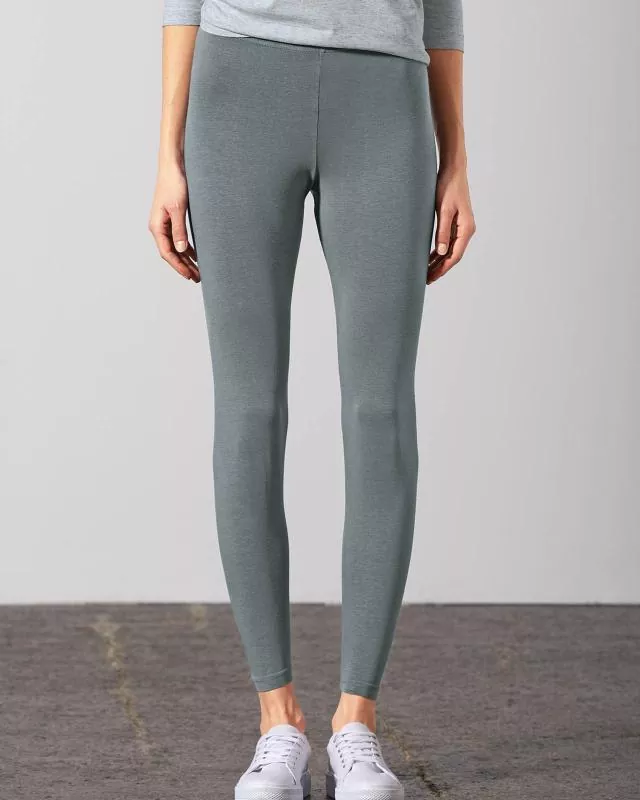 HempAge Hanf Leggings - Farbe titan aus Bio-Baumwolle und Hanf