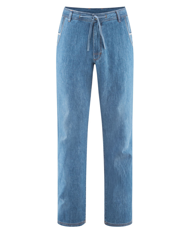 HempAge Hanf Denim Jeans - Farbe blue aus Hanf und Bio-Baumwolle
