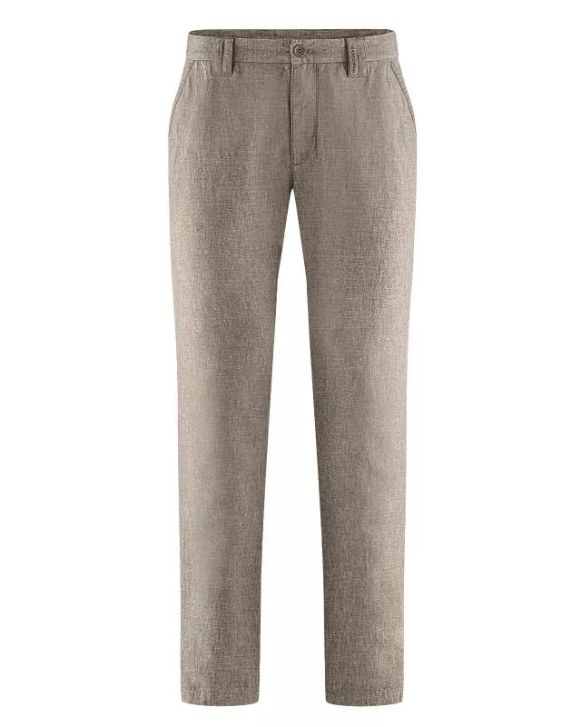 HempAge Hanf Hose - Farbe grit aus Hanf und Bio-Baumwolle