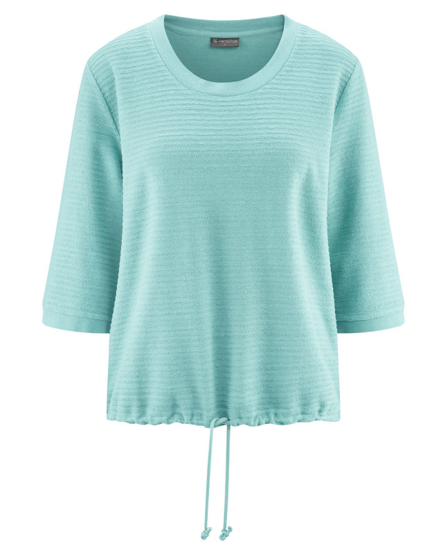 HempAge Hanf T-Shirt - Farbe lake aus Hanf und Bio-Baumwolle