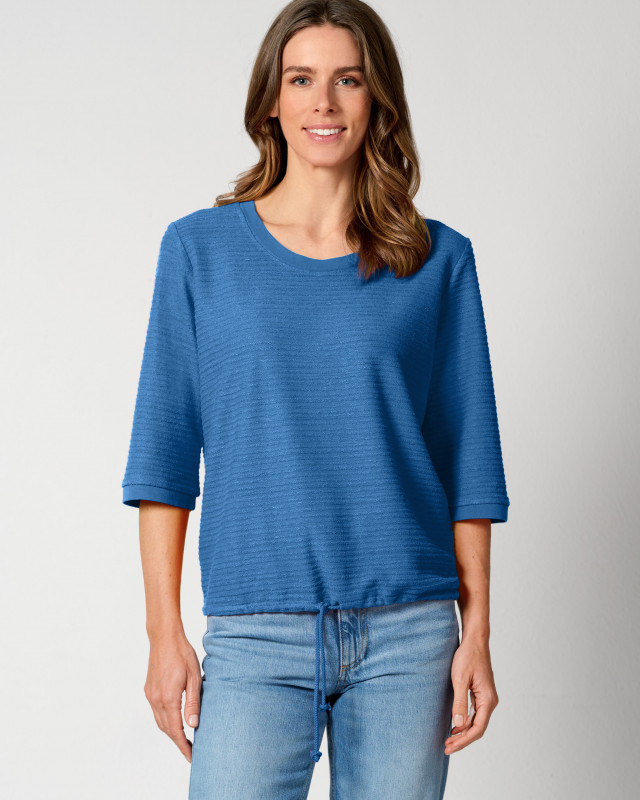 HempAge Hanf T-Shirt - Farbe ocean aus Hanf und Bio-Baumwolle