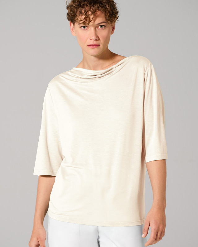 HempAge Hanf Shirt - Farbe offwhite aus 100% Lyocell