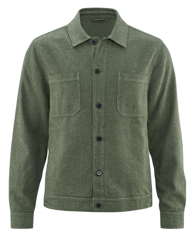 HempAge Hanf Jacke - Farbe moss aus Hanf und Bio-Baumwolle