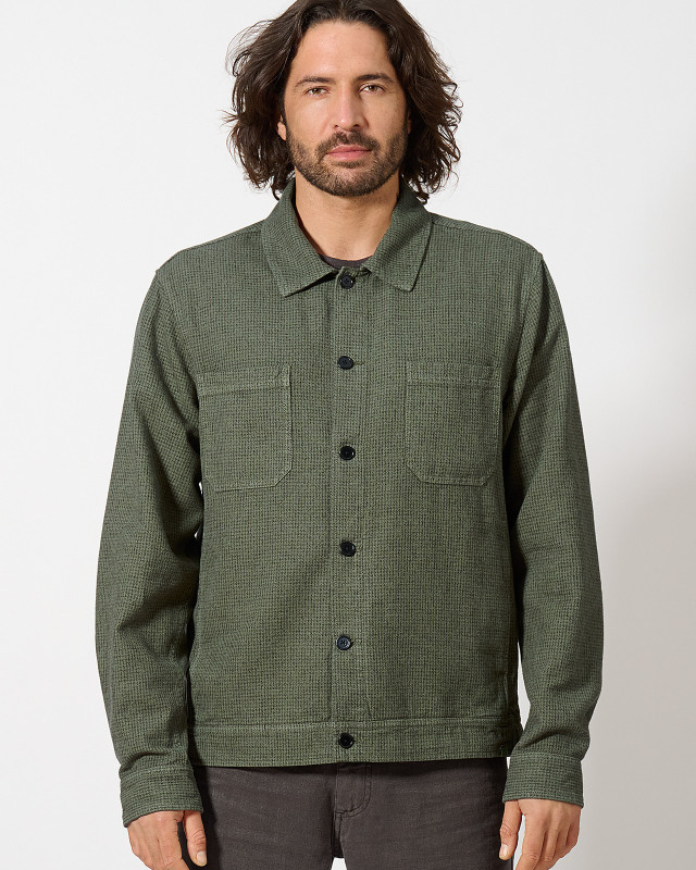 HempAge Hanf Jacke - Farbe moss aus Hanf und Bio-Baumwolle
