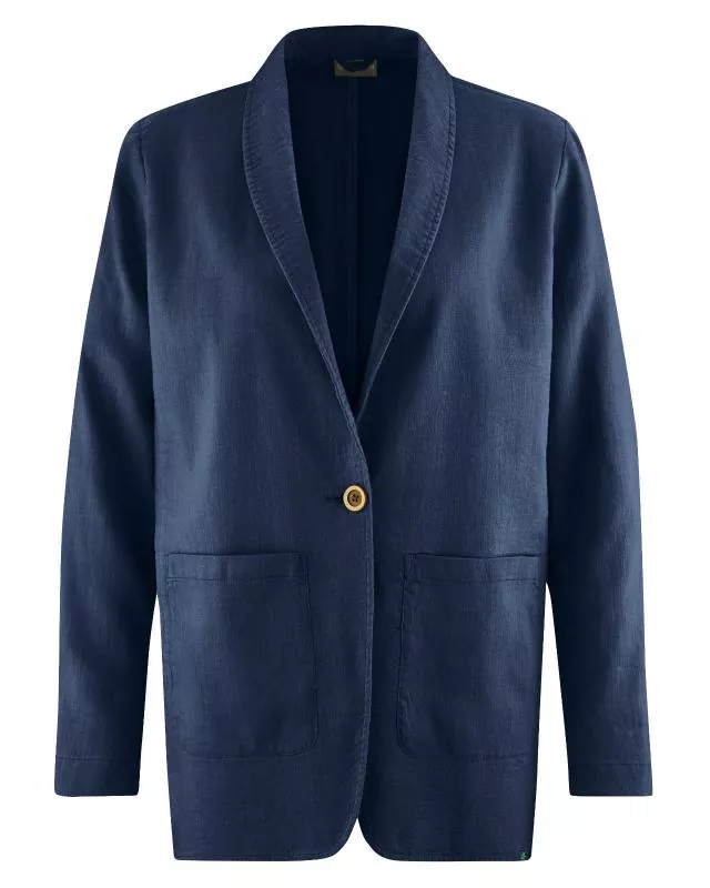 HempAge Hanf Blazer - Farbe navy aus Hanf und Bio-Baumwolle