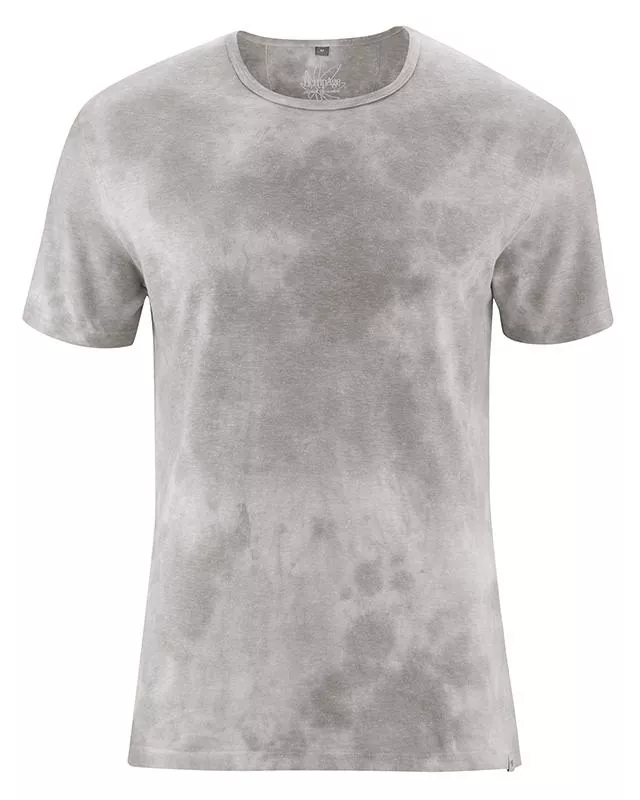 HempAge Hanf T-Shirt Viorel - Farbe mud aus Hanf und Bio-Baumwolle