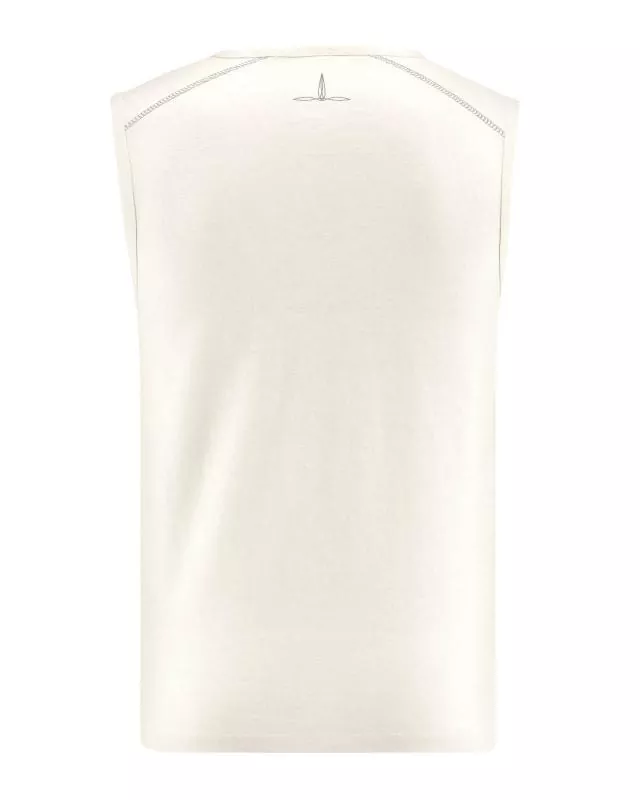 HempAge Hanf Yoga Tanktop - Farbe offwhite aus Hanf und Bio-Baumwolle