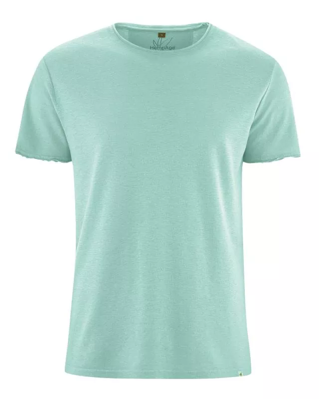 HempAge Hanf T-Shirt - Farbe sage aus Hanf und Bio-Baumwolle