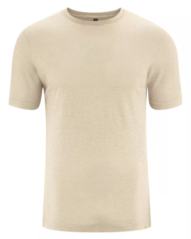 HempAge Hanf T-Shirt - Farbe gobi aus Hanf und Bio-Baumwolle