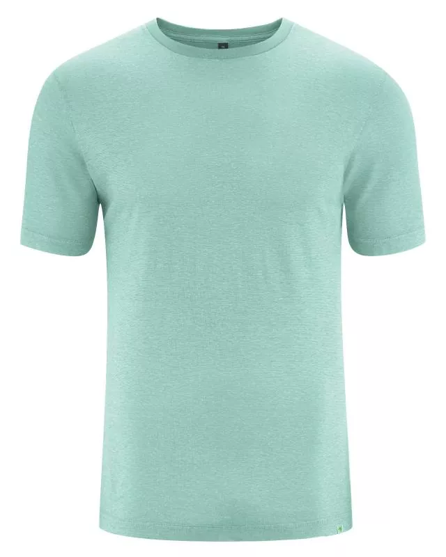 HempAge Hanf T-Shirt - Farbe sage aus Hanf und Bio-Baumwolle