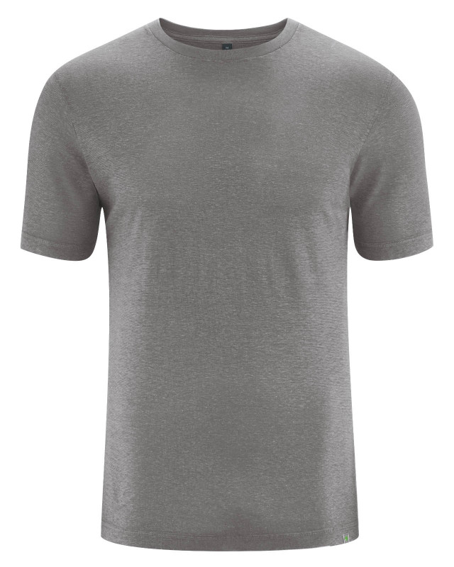 HempAge Hanf T-Shirt - Farbe taupe aus Hanf und Bio-Baumwolle
