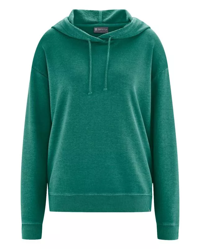 HempAge Hanf Hoodie - Farbe jungle aus Hanf und Bio-Baumwolle