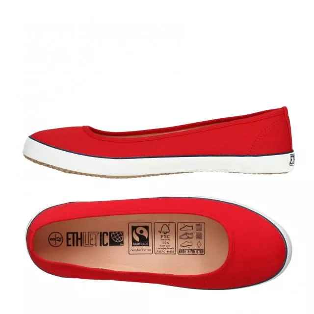 Ethletic Fair Dancer Classic - Farbe cranberry aus Bio-Baumwolle Ethletic Fair Dancer Classic - Farbe cranberry aus Bio-Baumwolle