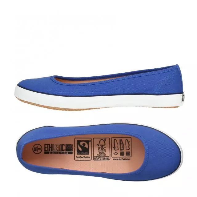 Ethletic Fair Dancer Classic - Farbe glow blue aus Bio-Baumwolle Ethletic Fair Dancer Classic - Farbe glow blue aus Bio-Baumwolle