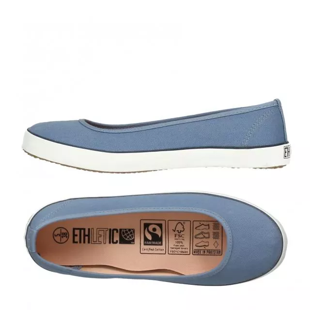 Ethletic Fair Dancer Classic - Farbe pale denim aus Bio-Baumwolle Ethletic Fair Dancer Classic - Farbe pale denim aus Bio-Baumwolle