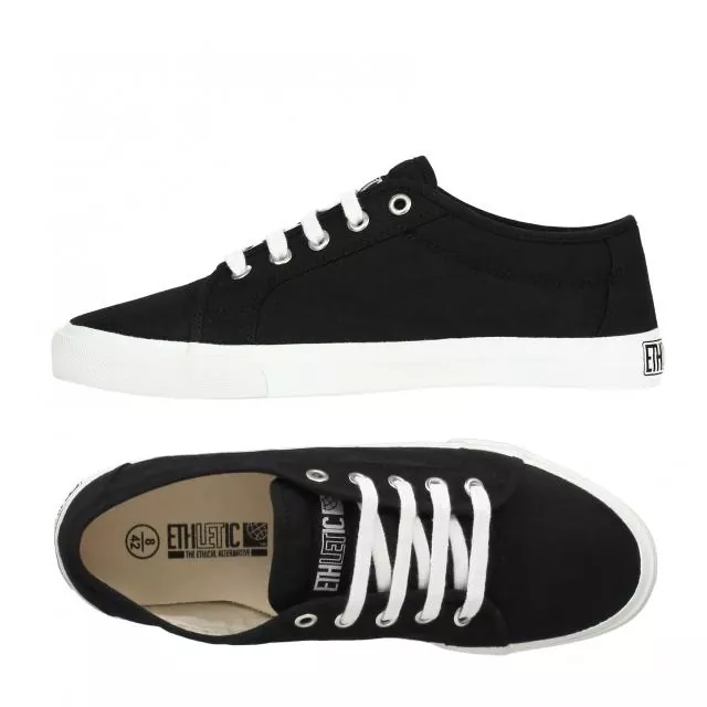 Ethletic Fair Skater urban style Classic - Farbe jet black aus Bio-Baumwolle