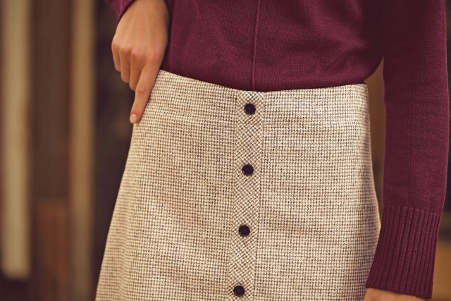 HempAge Hanf Rock - Farbe natur aus Hanf und Bio-Baumwolle