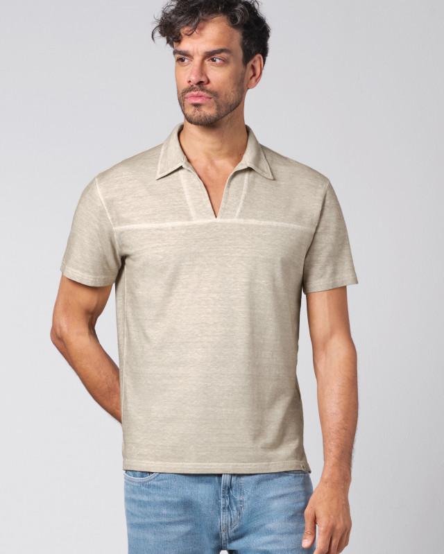 HempAge Hanf T-Shirt - Farbe distel aus Hanf und Bio-Baumwolle
