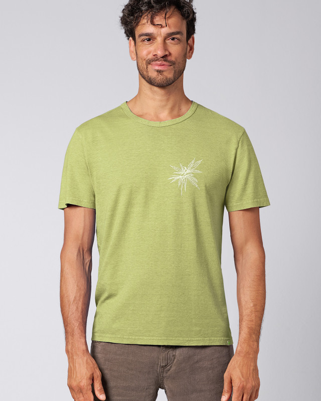 HempAge Hanf T-Shirt - Farbe bamboo aus Hanf und Bio-Baumwolle