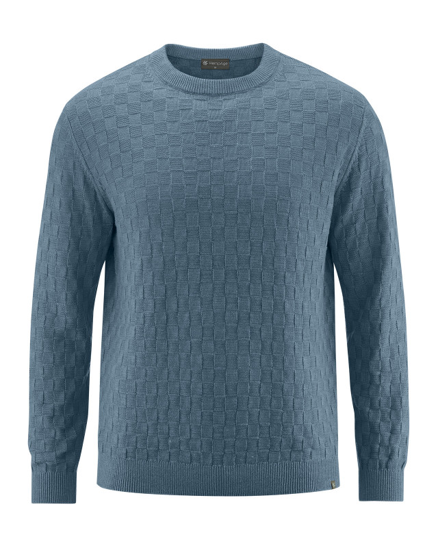 HempAge Hanf Pullover - Farbe dove aus Hanf und Bio-Baumwolle