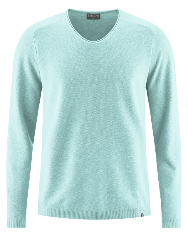 HempAge Hanf Sommerpullover - Farbe lake aus Hanf und Bio-Baumwolle