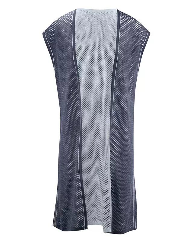 HempAge Hanf Weste - Farbe wintersky / grey aus Hanf und Bio-Baumwolle