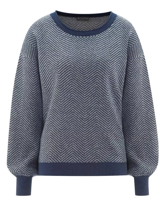 HempAge Hanf Pullover - Farbe navy aus Hanf und Bio-Baumwolle