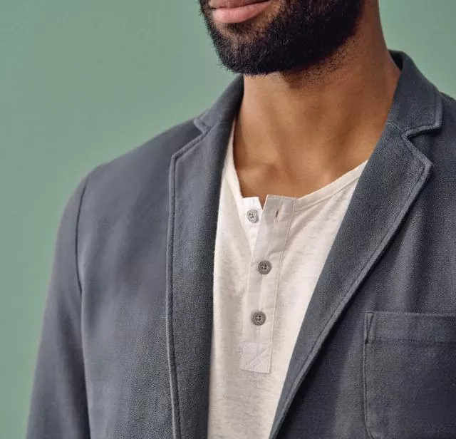 HempAge Hanf Langarm Shirt - Farbe white aus Hanf und Bio-Baumwolle
