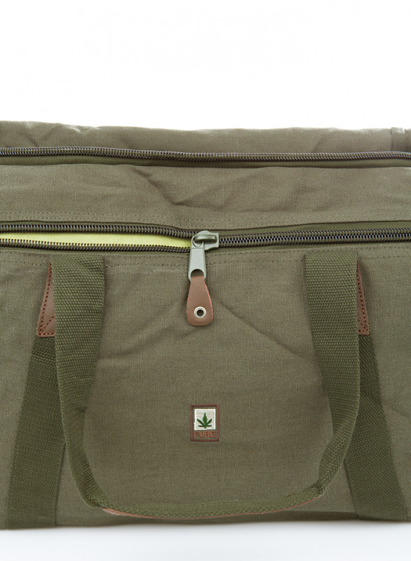 Pure Reisetasche aus Hanf und Bio-Baumwolle
