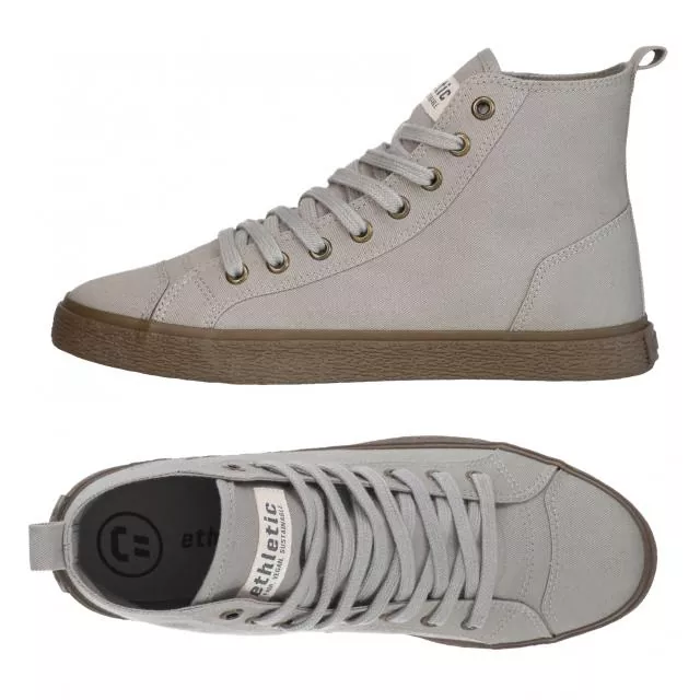 Ethletic Sneaker Goto vegan HiCut Collection 18 - Farbe frozen olive aus Bio-Baumwolle Ethletic Sneaker Goto vegan HiCut Collection 18 - Farbe frozen olive aus Bio-Baumwolle