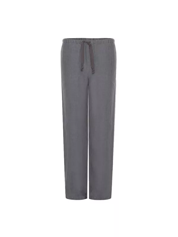Hanf Unisex Lange Freizeithose - Farbe steel grey aus 100% Hanf Hanf Unisex Lange Freizeithose - Farbe steel grey aus 100% Hanf
