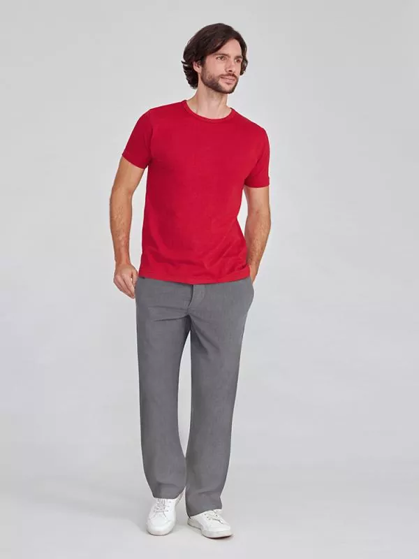 Hanf Unisex Lange Freizeithose - Farbe steel grey aus 100% Hanf Hanf Unisex Lange Freizeithose - Farbe steel grey aus 100% Hanf