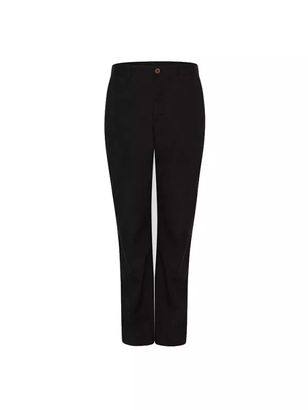 Hanf Unisex Lange Freizeithose - Farbe black aus 100% Hanf Hanf Unisex Lange Freizeithose - Farbe black aus 100% Hanf
