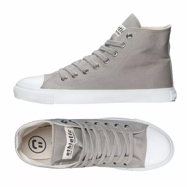 Ethletic Sneaker vegan HiCut Collection 19 - Farbe frozen olive / white aus Bio-Baumwolle Ethletic Sneaker vegan HiCut Collection 19 - Farbe frozen olive / white aus Bio-Baumwolle