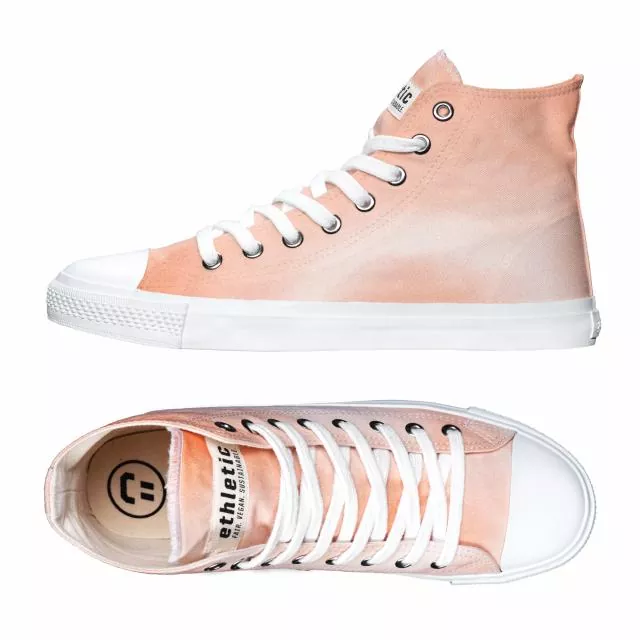 Ethletic Sneaker vegan HiCut Collection 19 - Farbe little blush / white aus Bio-Baumwolle Ethletic Sneaker vegan HiCut Collection 19 - Farbe little blush / white aus Bio-Baumwolle