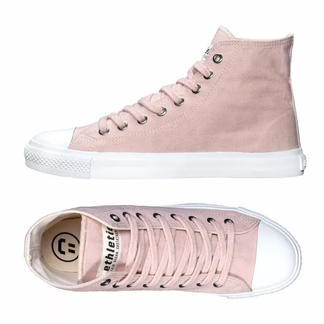 Ethletic Sneaker vegan HiCut Collection 19 - Farbe sea shell / white aus Bio-Baumwolle Ethletic Sneaker vegan HiCut Collection 19 - Farbe sea shell / white aus Bio-Baumwolle