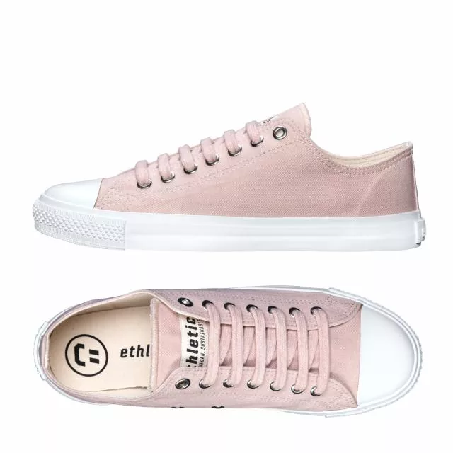 Ethletic Sneaker vegan LoCut Collection 19 - Farbe sea shell / white aus Bio-Baumwolle Ethletic Sneaker vegan LoCut Collection 19 - Farbe sea shell / white aus Bio-Baumwolle