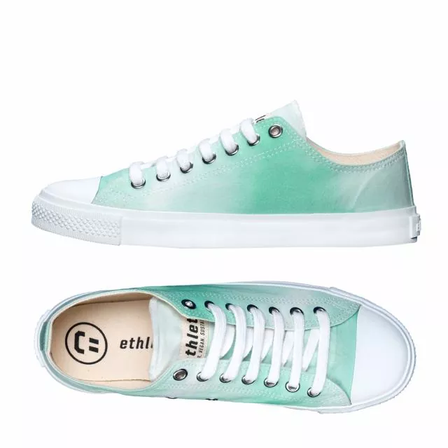 Ethletic Sneaker vegan LoCut Collection 19 - Farbe under water / white aus Bio-Baumwolle Ethletic Sneaker vegan LoCut Collection 19 - Farbe under water / white aus Bio-Baumwolle