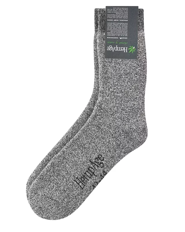 HempAge Hanf Socken Frottee - Farbe melange aus Hanf und Bio-Baumwolle
