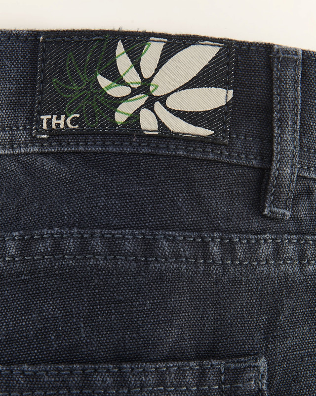 HempAge Hanfjeans Pure unisex - Farbe anthrazit aus 100% Hanf
